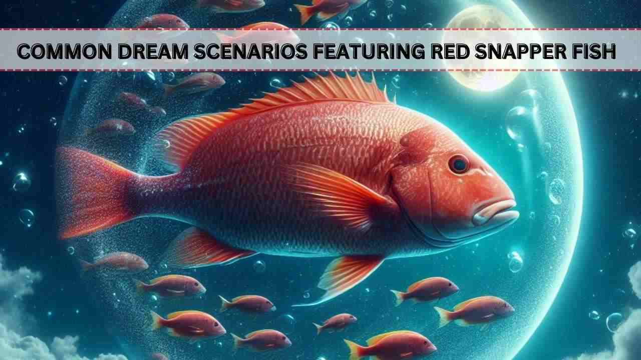 Common Dream Scenarios Featuring Red Snapper Fish