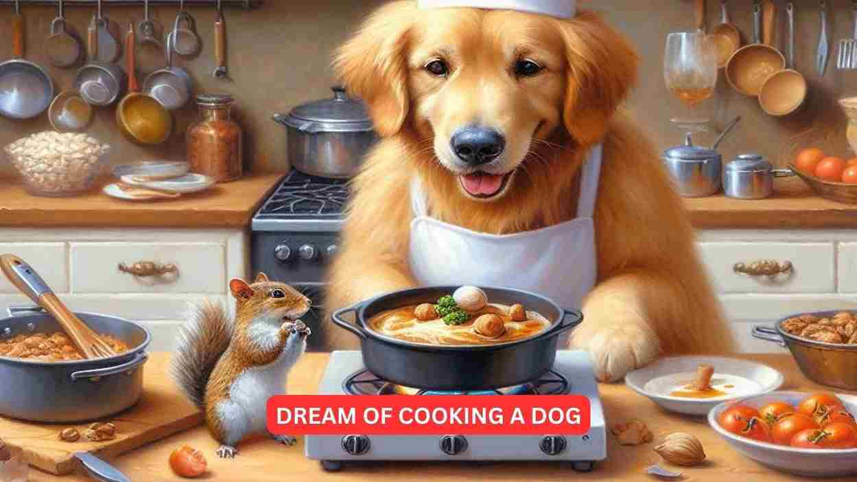 dream of cooking a dog