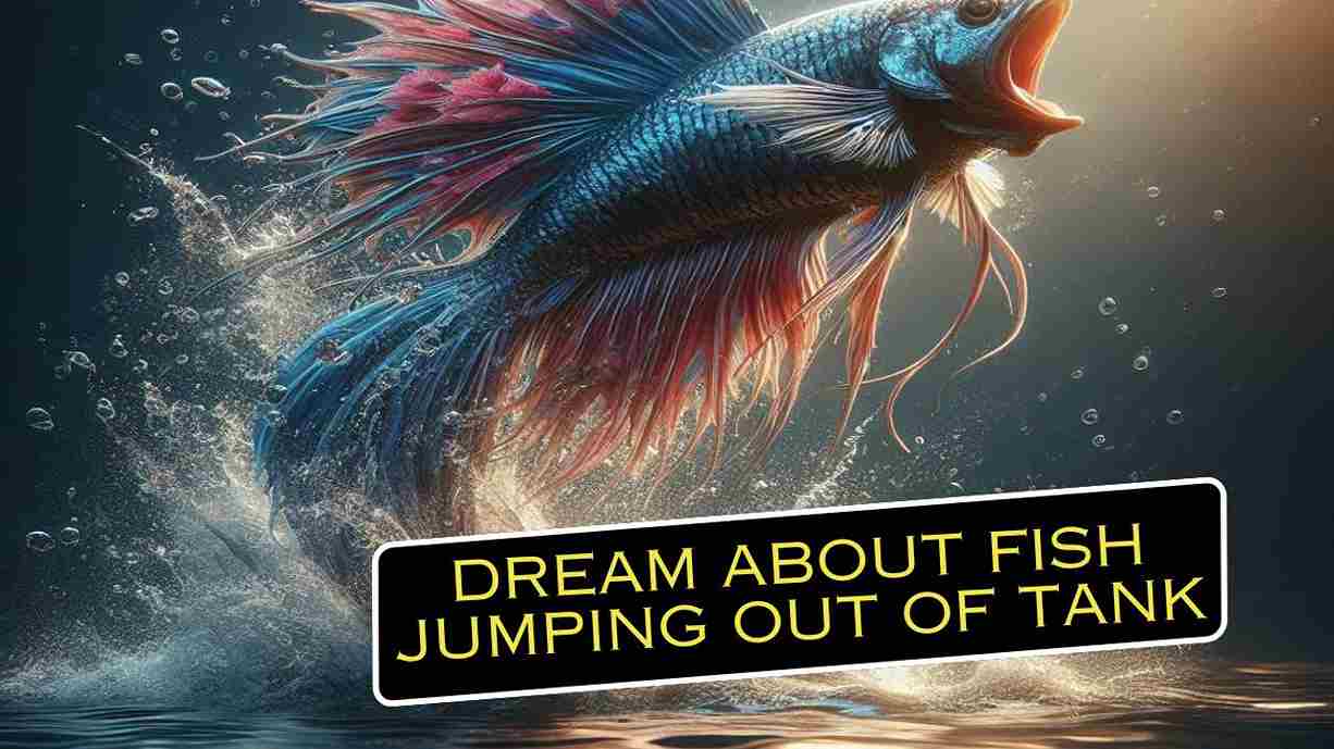 dream about fish jumping out of tank